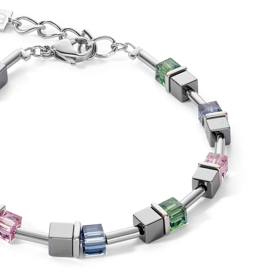 Braccialetto Cube Story Colour Couple ematite vintage