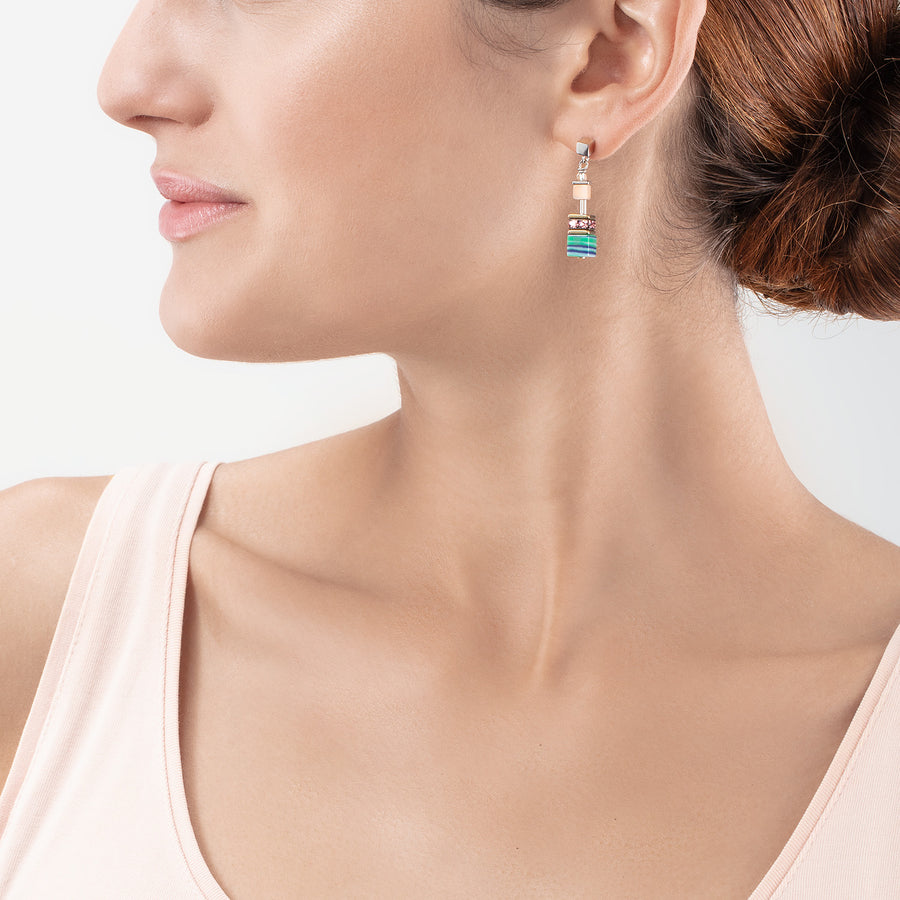 Orecchini GeoCUBE® Candy multicolour spring