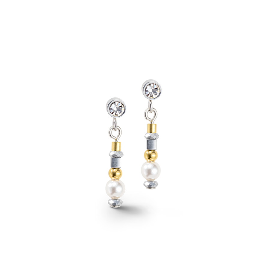 Orecchini Sparkling Dot oro argento