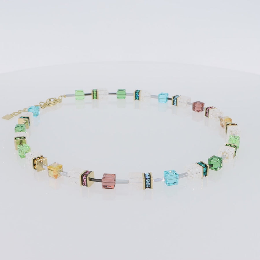 Collana GeoCUBE® Iconic Statement Precious multicolor