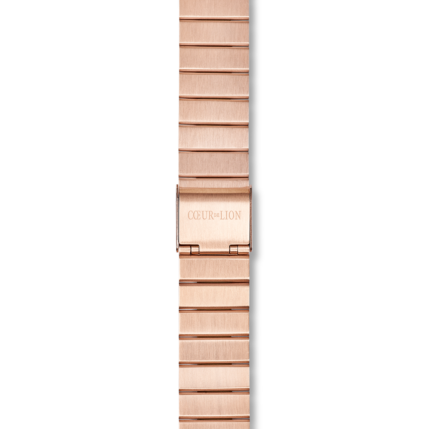 Orologio Rotondo Oro Rosa Opaco Monochrome Acciaio Inox Oro Rosa