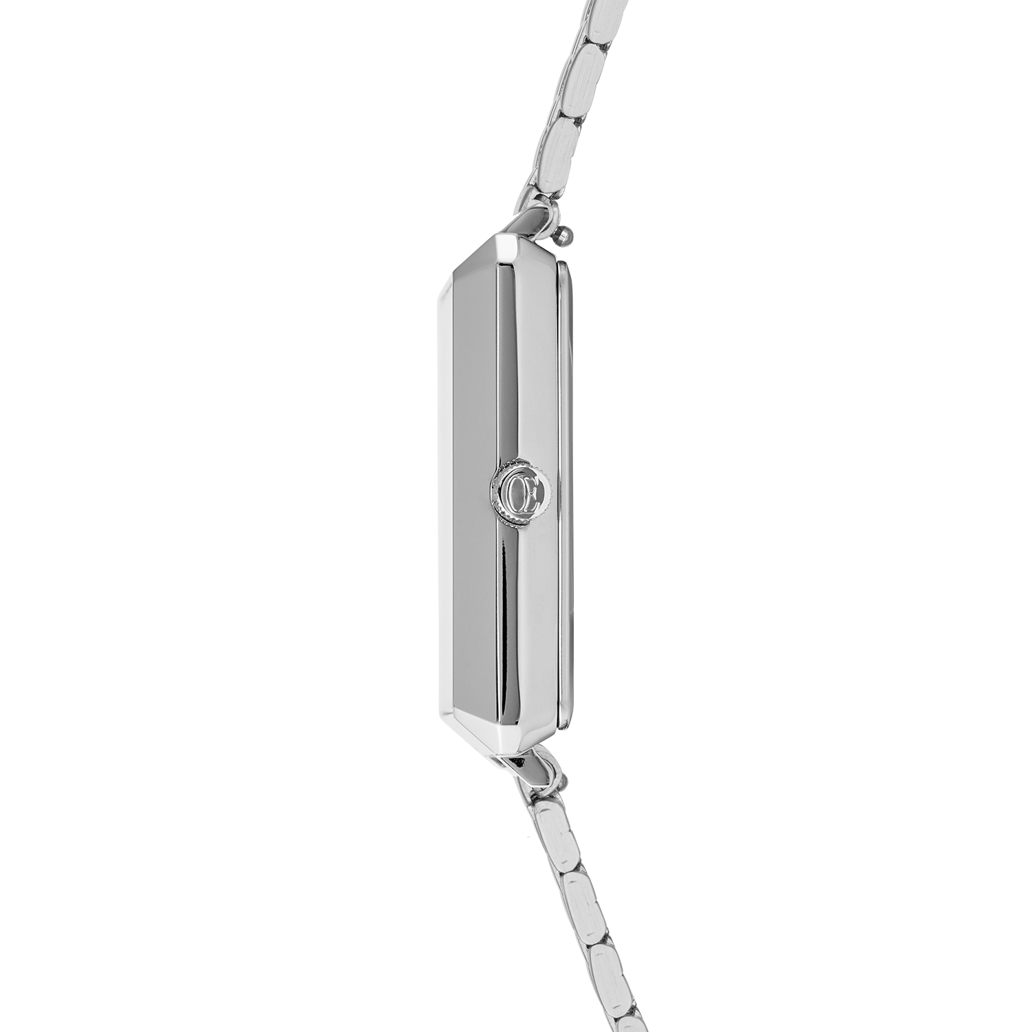 Orologio Iconic Square Elegant Monochrome Silver Acciaio Inox