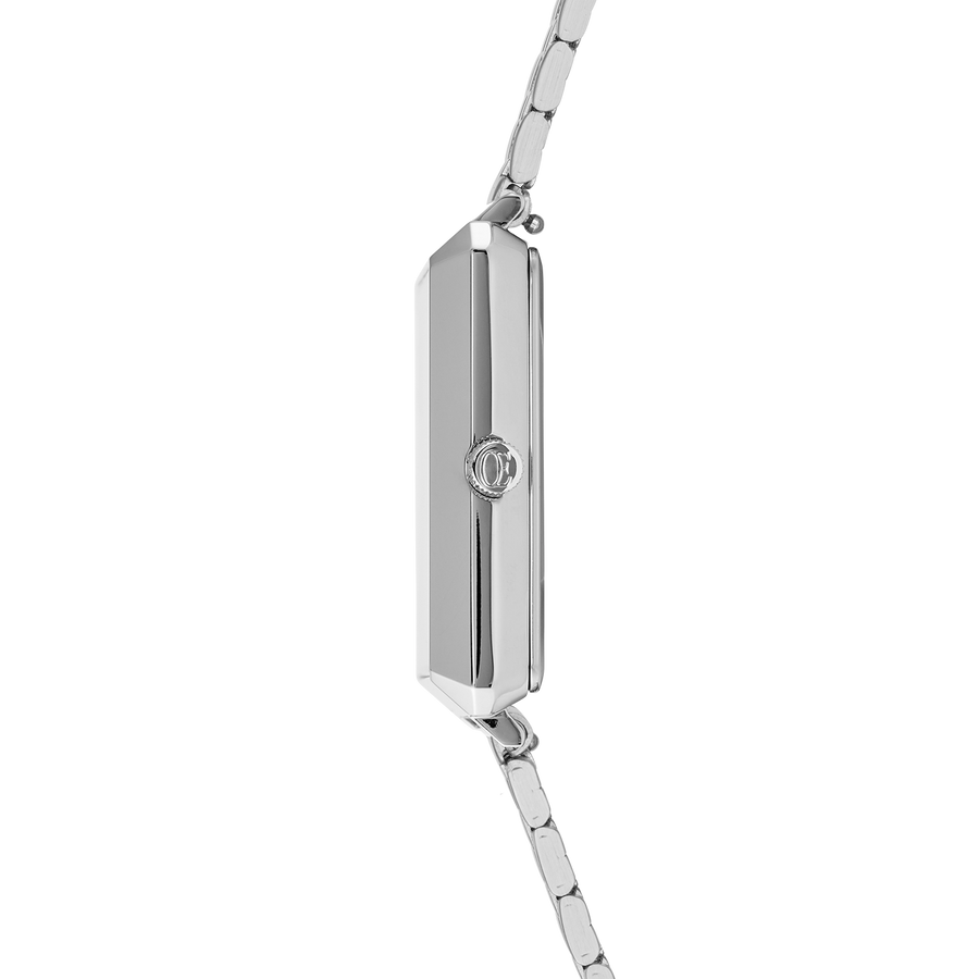 Orologio Iconic Square Elegant Monochrome Silver Acciaio Inox