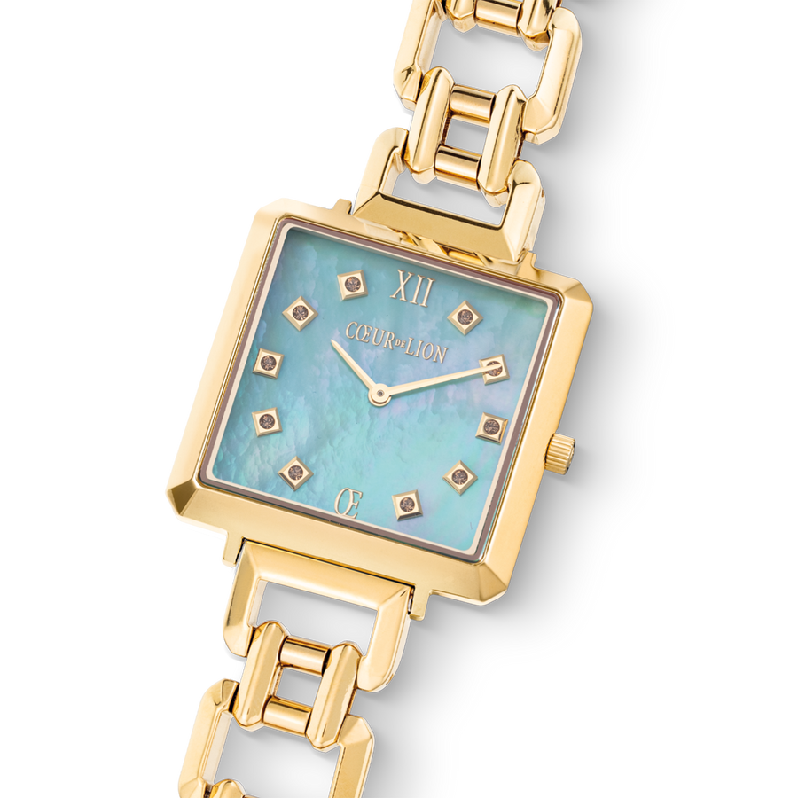 Orologio Iconic Cube Ocean Vibes Statement oro