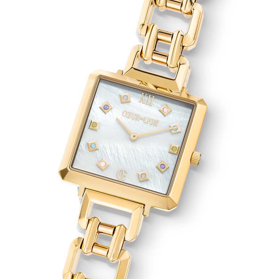 Orologio Iconic Cube Golden Moments Statement Oro