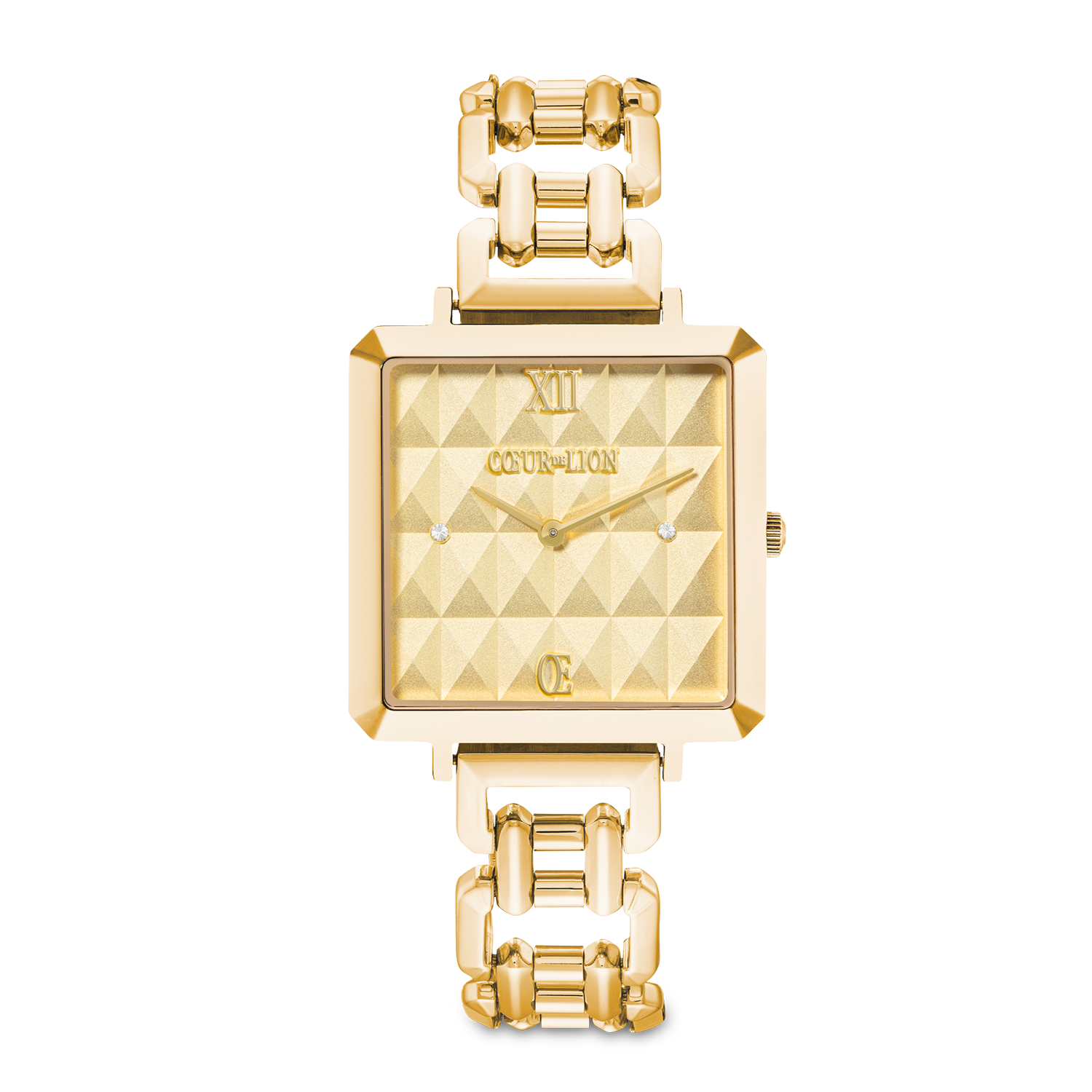 Orologio Iconic Cube Spikes Statement Oro