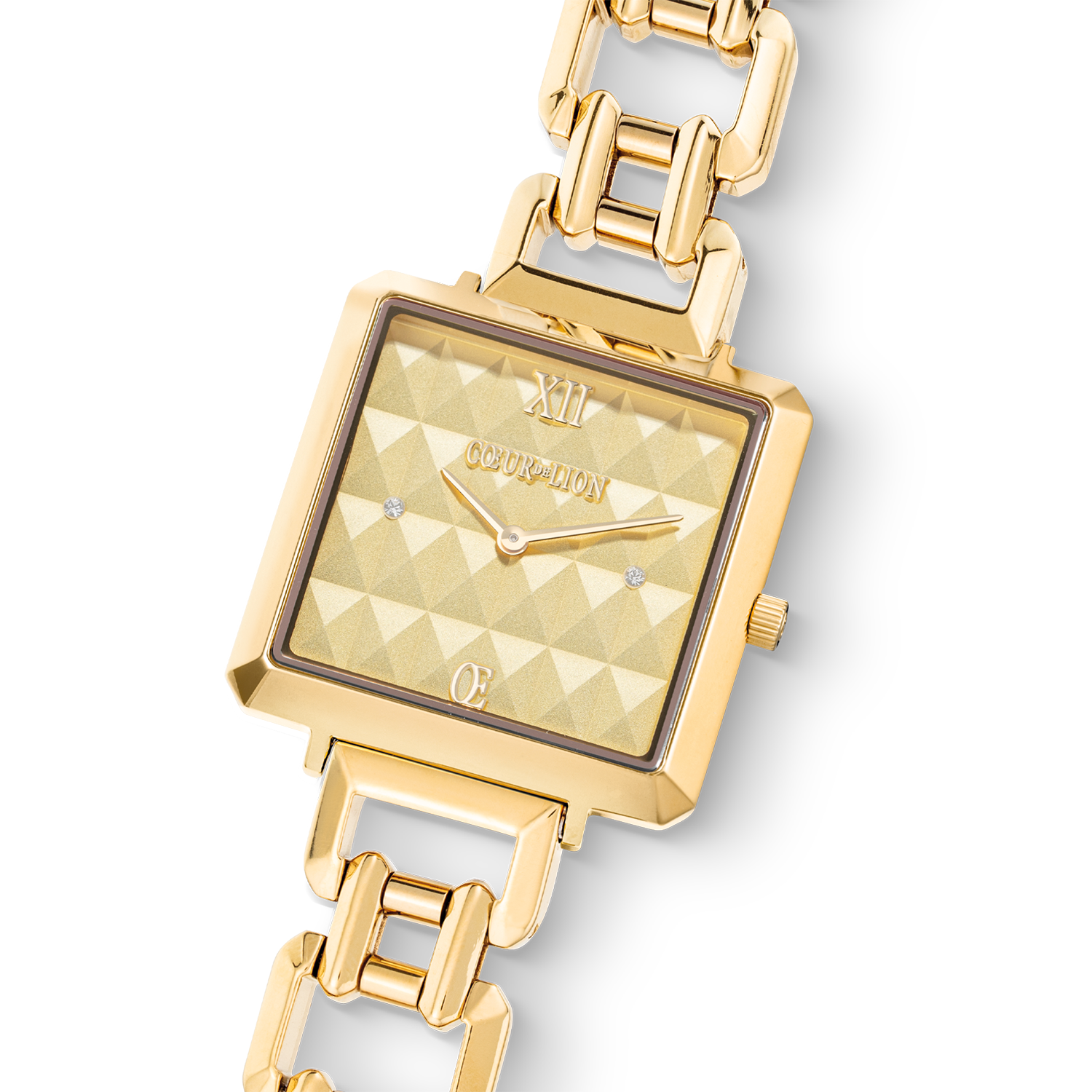 Orologio Iconic Cube Spikes Statement Oro