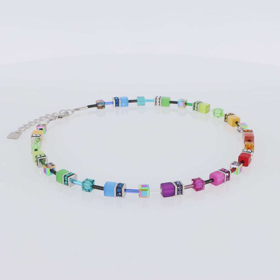 Collana GEOCUBE® multicolor rainbow