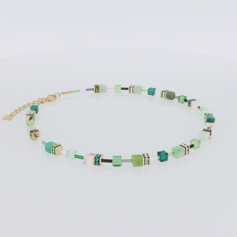 Collana GeoCUBE® Iconic Precious verde